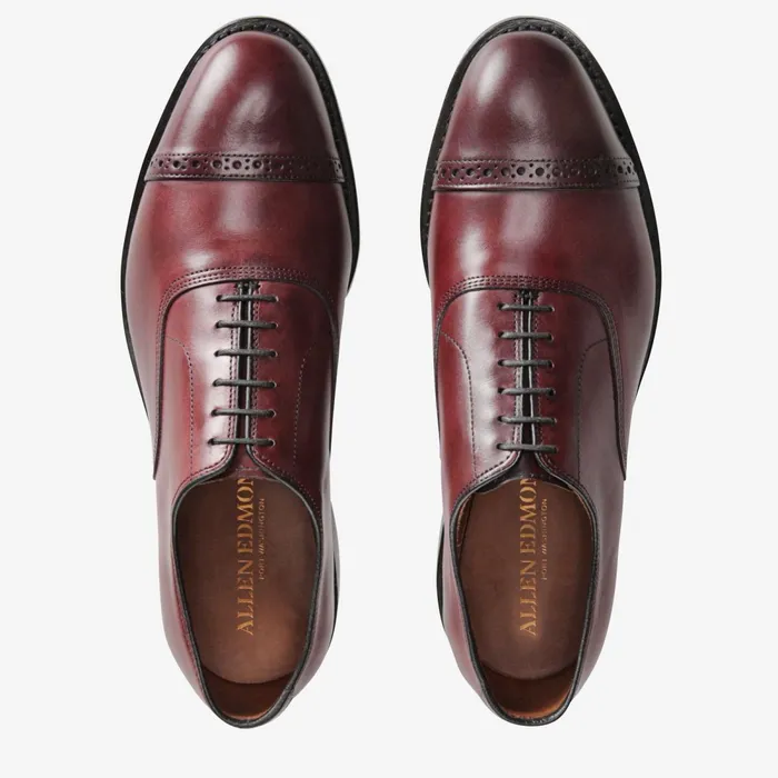 Allen Edmonds Fifth Avenue CapToe Oxford Oxblood Men Oxfords and Derbys