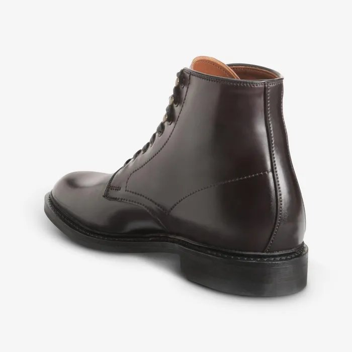 Allen Edmonds Higgins Mill Boot With Shell Cordovan Leather Burgundy Men Made In The Usa