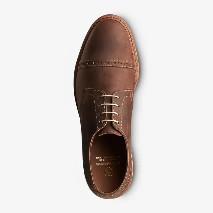 Allen Edmonds Kitsap CapToe Derby Brown Men Oxfords and Derbys