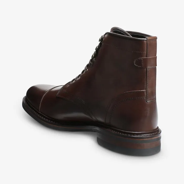 Allen Edmonds Landon CapToe Boot Mahogany Men Wide Width Shoes