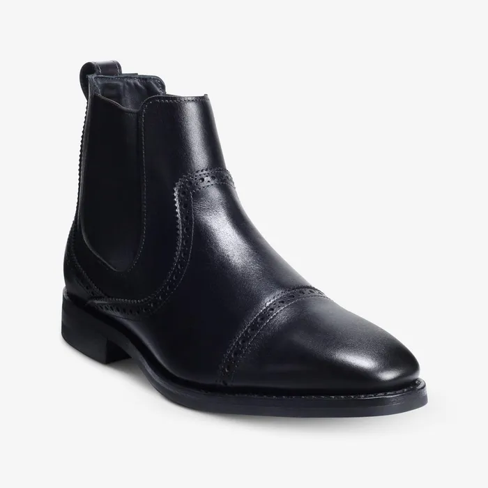 Allen Edmonds Lombard Chelsea Dress Boot Black Men Made In The Usa