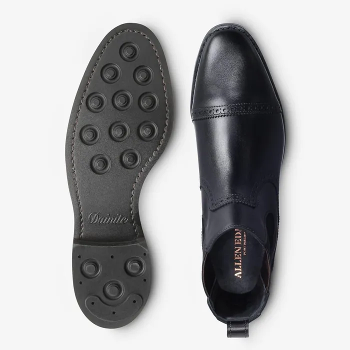 Allen Edmonds Lombard Chelsea Dress Boot Black Men Made In The Usa