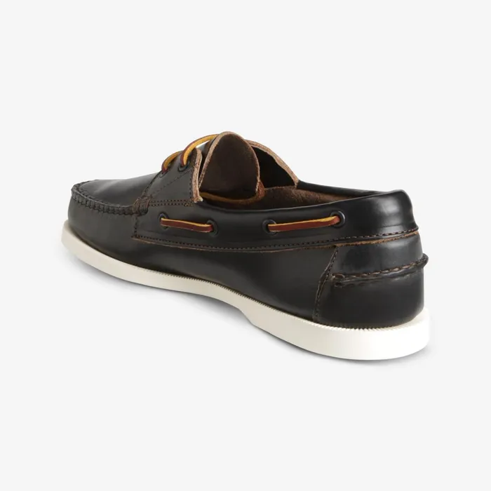 Allen Edmonds Maritime Boat Shoe Black Men Boat Shoes and Driving Mocs