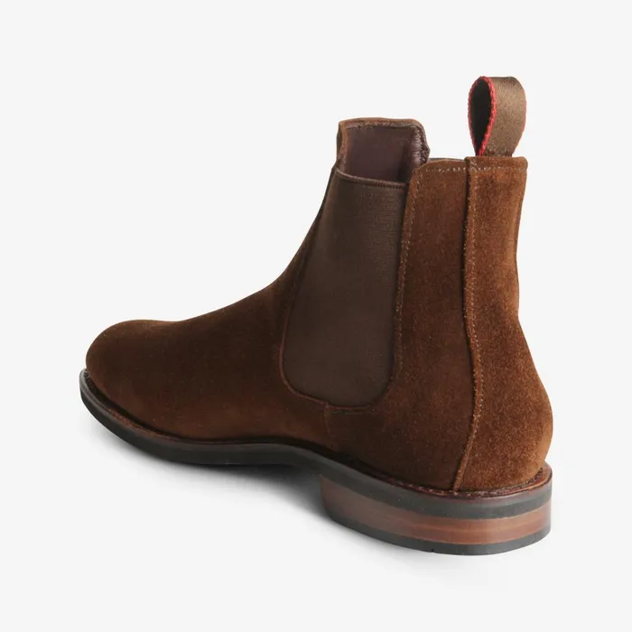 Allen Edmonds Nomad Suede Chelsea Boot Brown Men Weatherproof and Waterproof