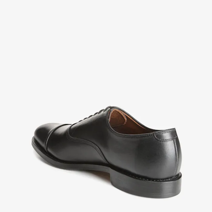 Allen Edmonds Park Avenue CapToe Oxford With Dainite Rubber Sole Black Men Wide Width Shoes