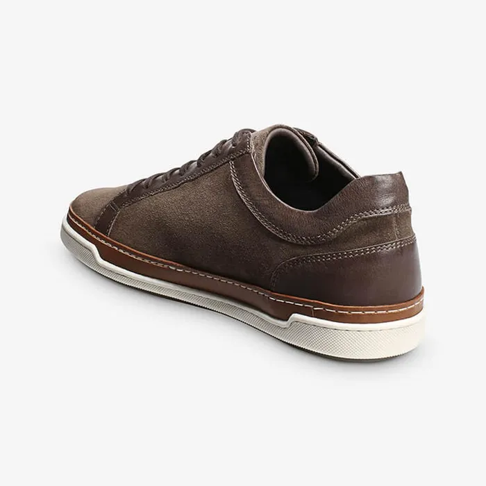 Allen Edmonds Porter Suede Derby Sneaker Light Brown Suede Men Wide Width Shoes