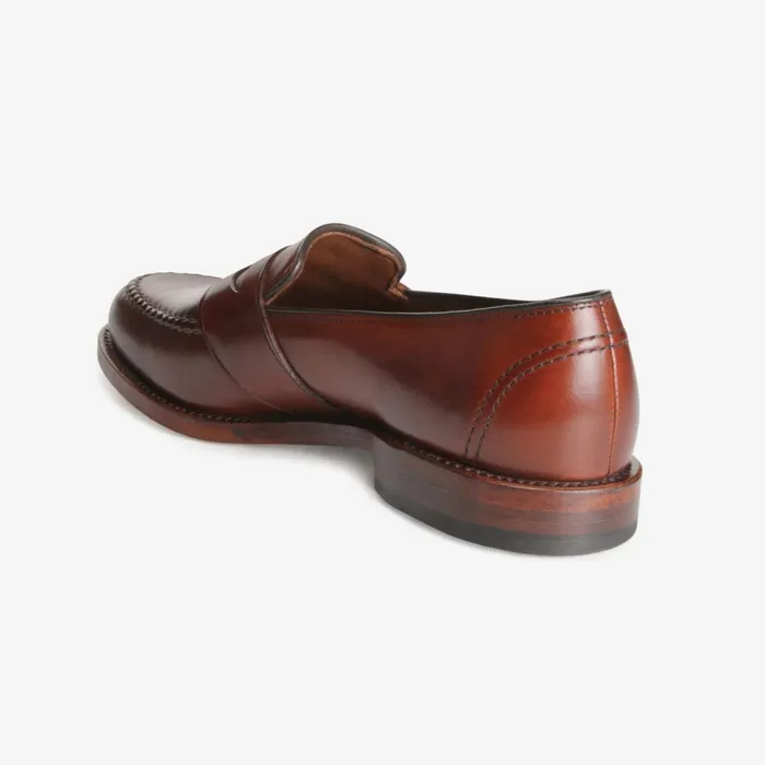 Allen Edmonds Randolph Penny Loafer Dark Chili Men Wide Width Shoes