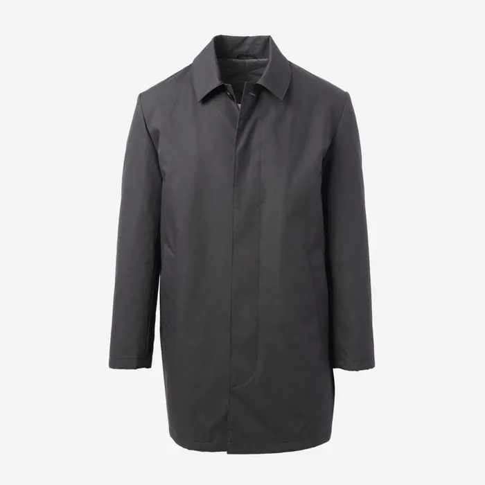 Allen Edmonds Roman Water Repellant Mac Coat Black Men Outerwear