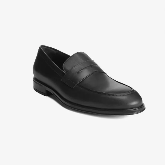 Allen Edmonds Salerno Penny Loafer Black Men Loafers and SlipOns