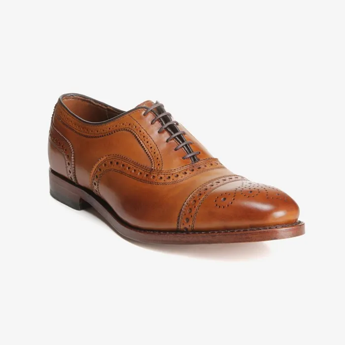 Allen Edmonds Strand CapToe Oxford Walnut Men Wide Width Shoes