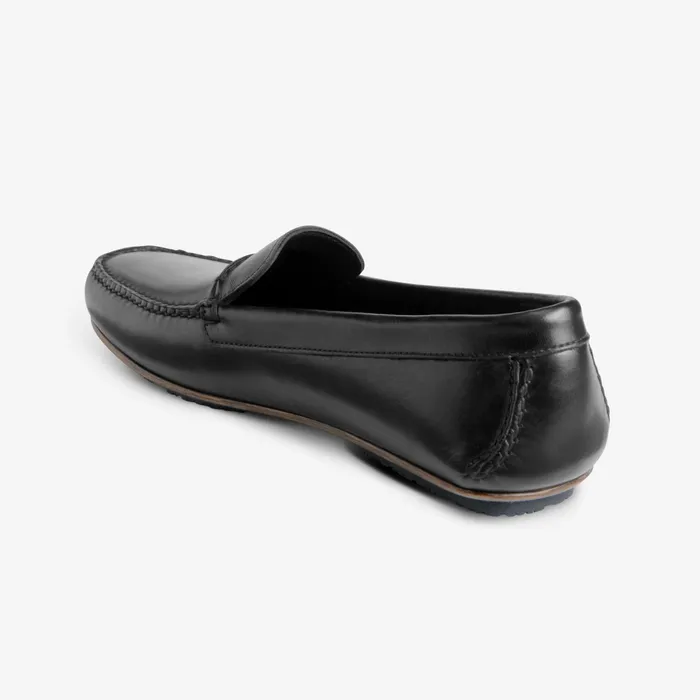 Allen Edmonds Super Sport Driver Black Men Boat Shoes and Driving Mocs