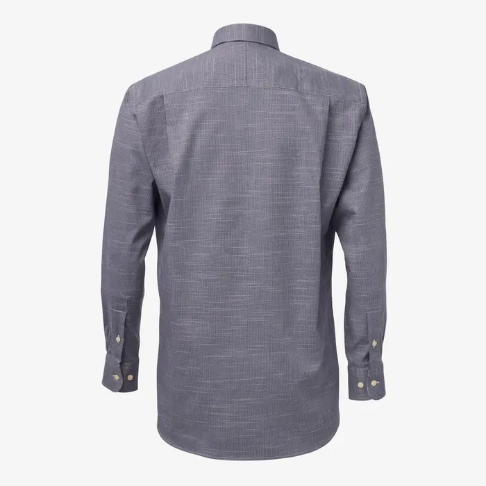 Allen Edmonds Textured Sport Shirt By Gitman Brothers Grey Men Shirts and Sweaters