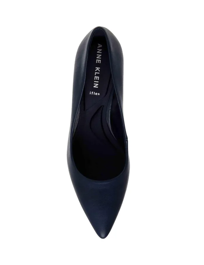 Anne Klein Banks Dress Pump Navy Women Shoes