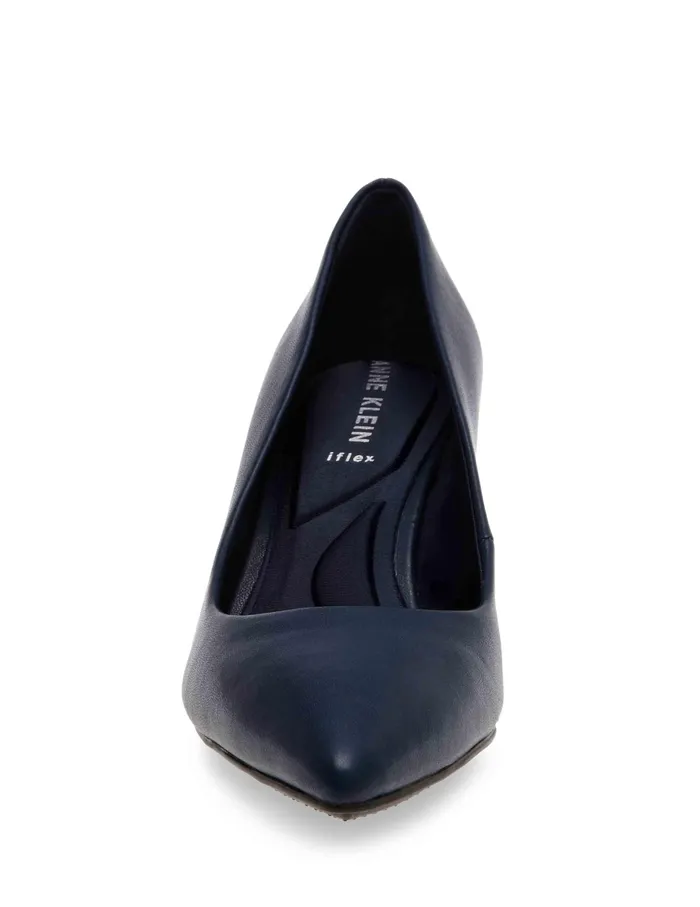Anne Klein Banks Dress Pump Navy Women Shoes