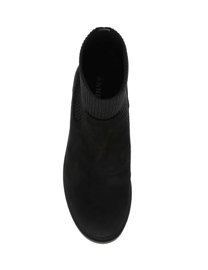 Anne Klein Fenley Bootie Black Ms Women Shoes