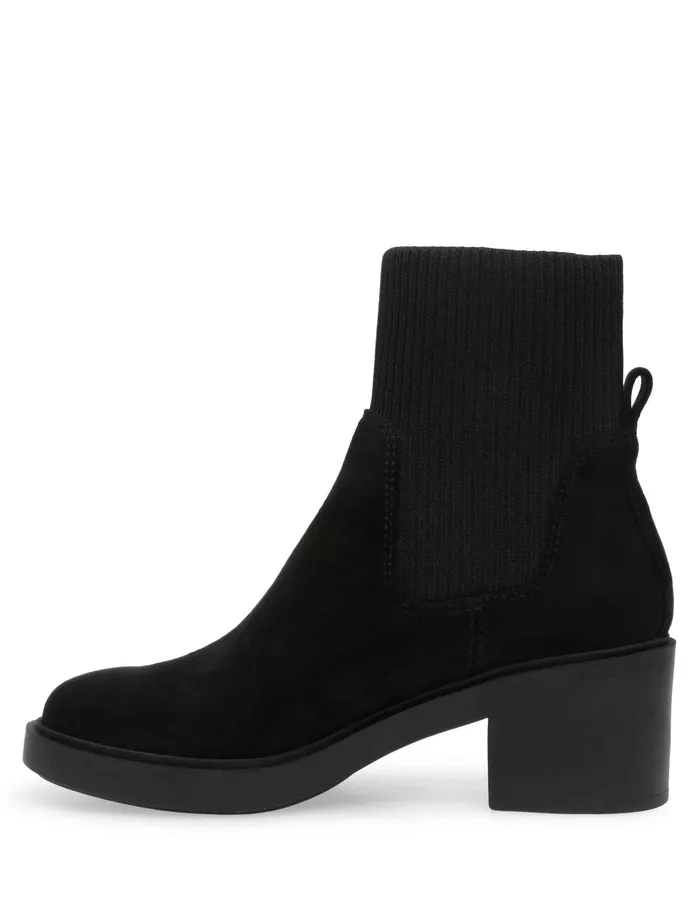 Anne Klein Fenley Bootie Black Ms Women Shoes