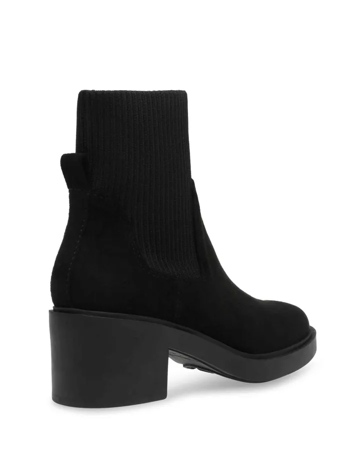 Anne Klein Fenley Bootie Black Ms Women Shoes