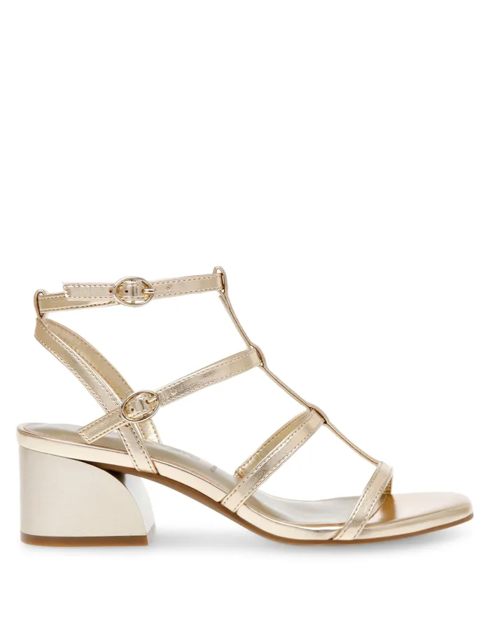 Anne Klein Mecca Dress Sandal Gold Women Shoes