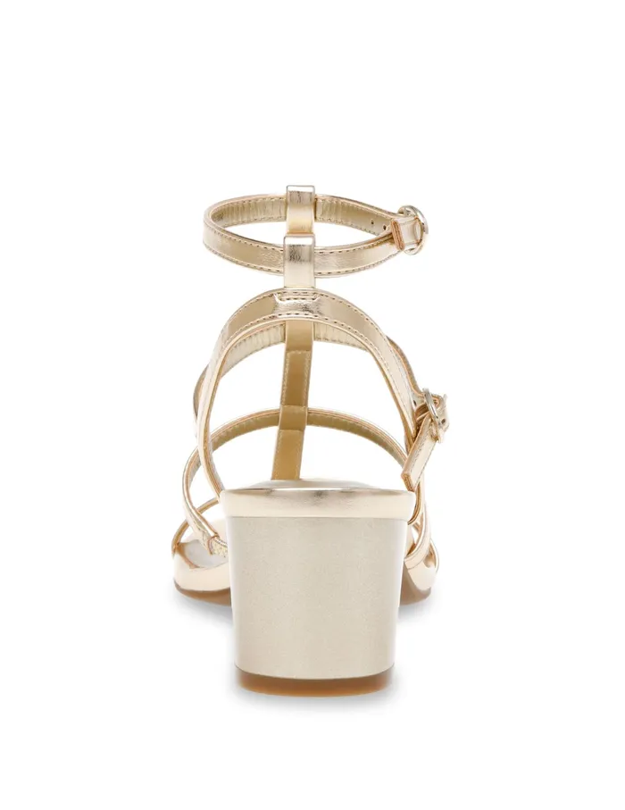 Anne Klein Mecca Dress Sandal Gold Women Shoes