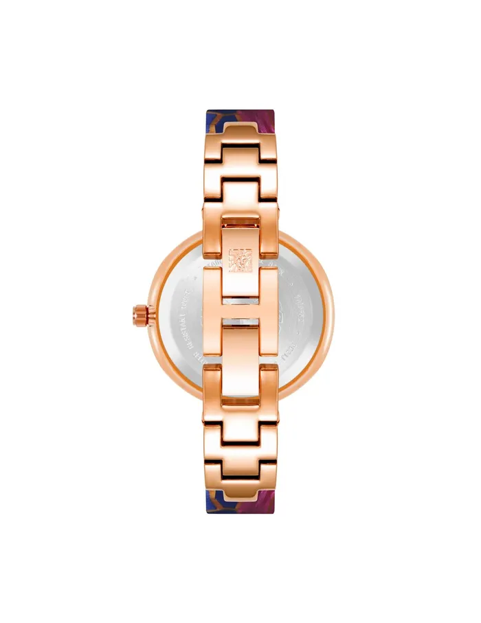 Anne Klein MultiColor Resin Watch Rose Goldtone Women Watches 038 Jewelry