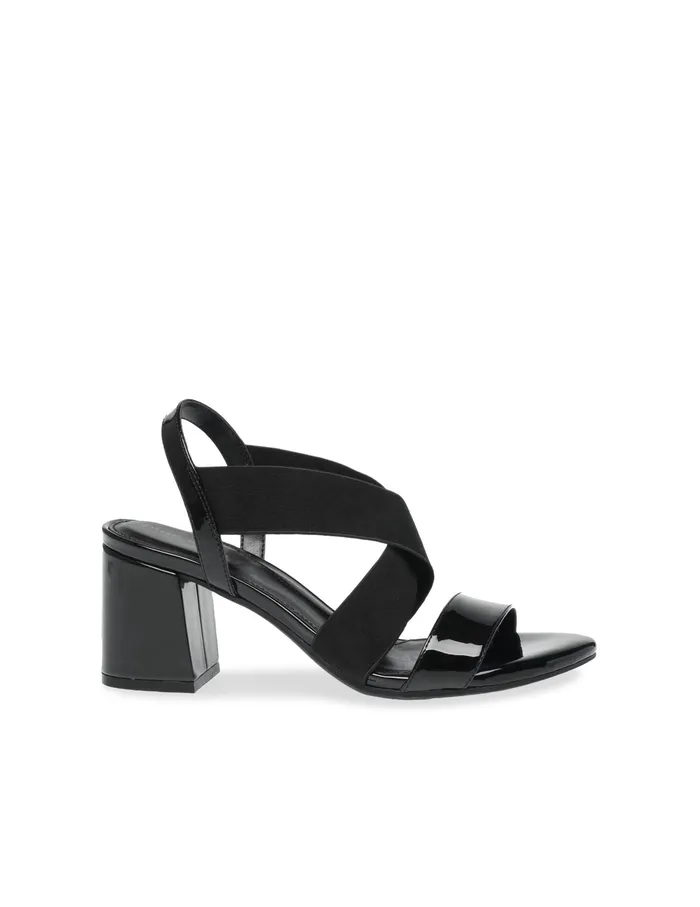 Anne Klein Ressa Block Heel Black Women Shoes