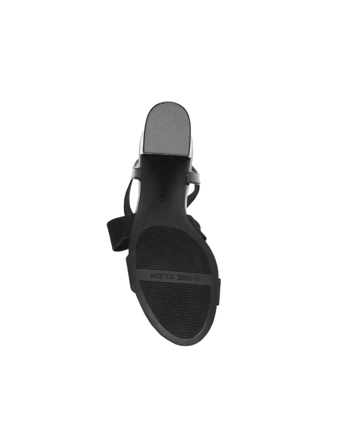 Anne Klein Ressa Block Heel Black Women Shoes