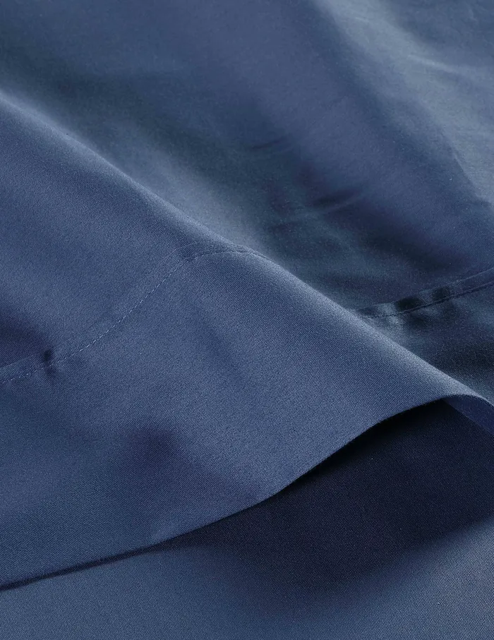 Anne Klein Reverie AntiMicrobial Sheet Set Navy Women Home