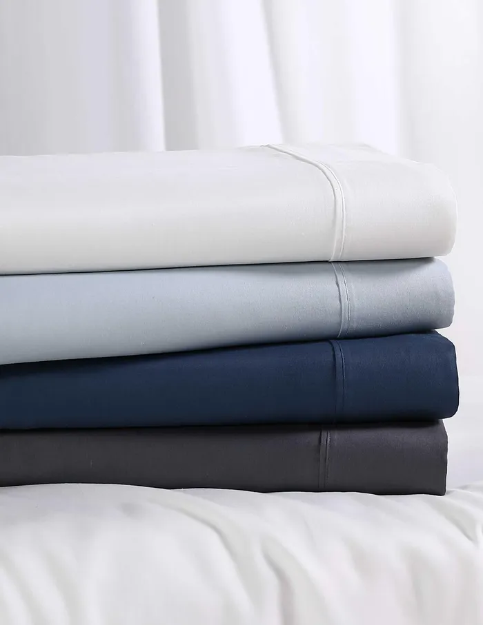 Anne Klein Reverie AntiMicrobial Sheet Set Navy Women Home