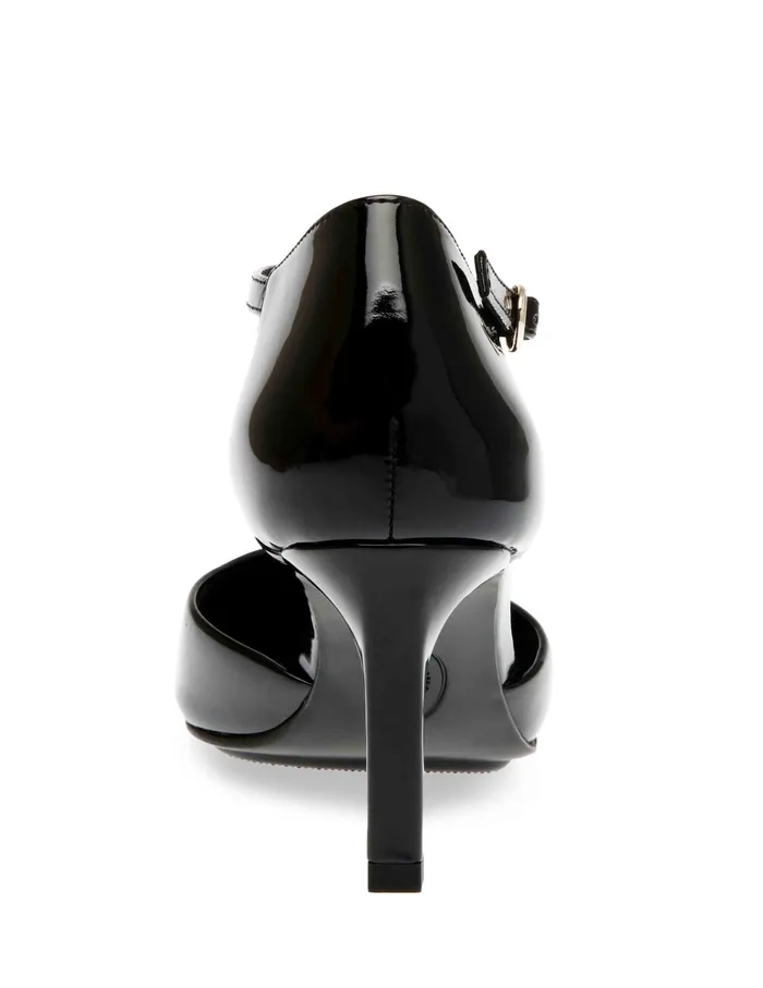 Anne Klein Rook Dress Pump Black Pat Women Shoes