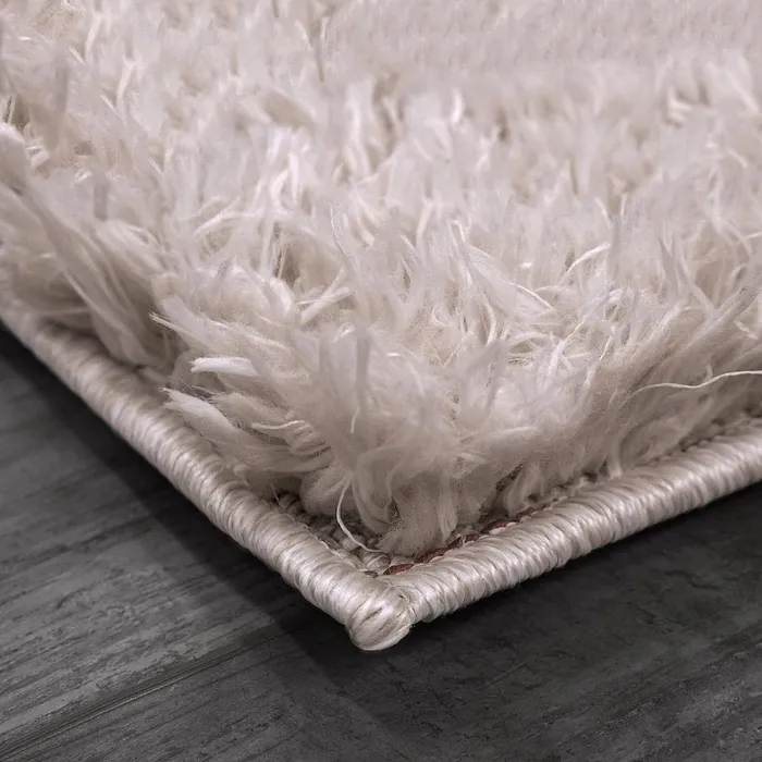 Anne Klein The Plush Modern Solid Rug Collection Beige Women Home