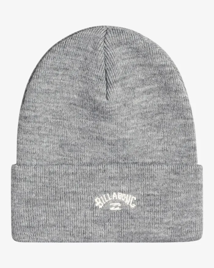 Arch Beanie Grey Heather Men Billabong Beanies