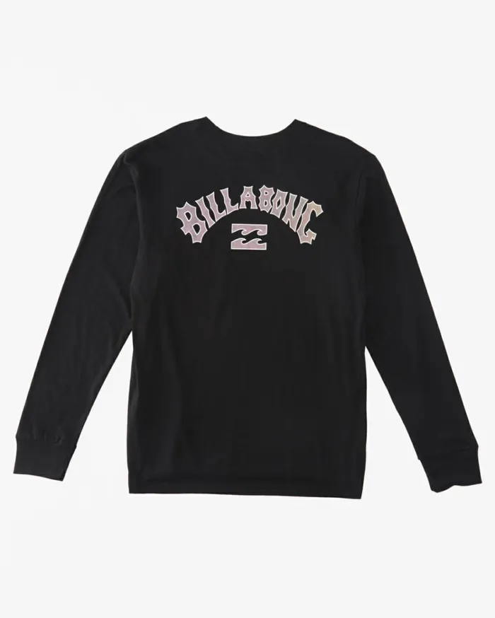 Arch Fill Long Sleeve TShirt Black Men Billabong TShirts