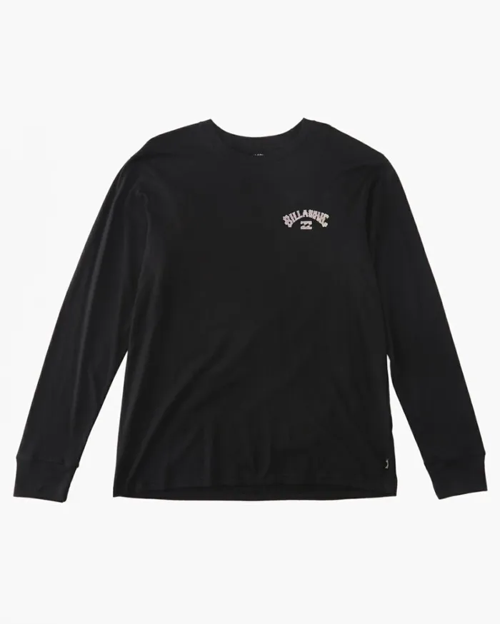 Arch Fill Long Sleeve TShirt Black Men Billabong TShirts