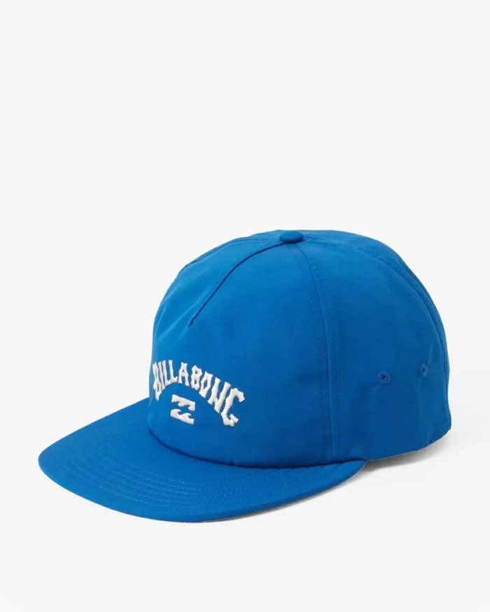 Arch Team Strapback Hat Summer Blue Men Billabong Hats
