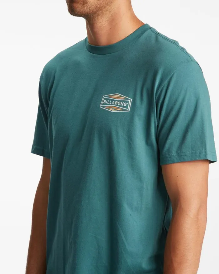 Artic Short Sleeve TShirt Deep Sea Men Billabong TShirts