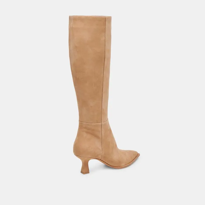 Auggie Boots Camel Suede Women Dolce Vita Boots and Booties