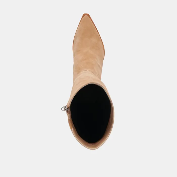 Auggie Boots Camel Suede Women Dolce Vita Boots and Booties