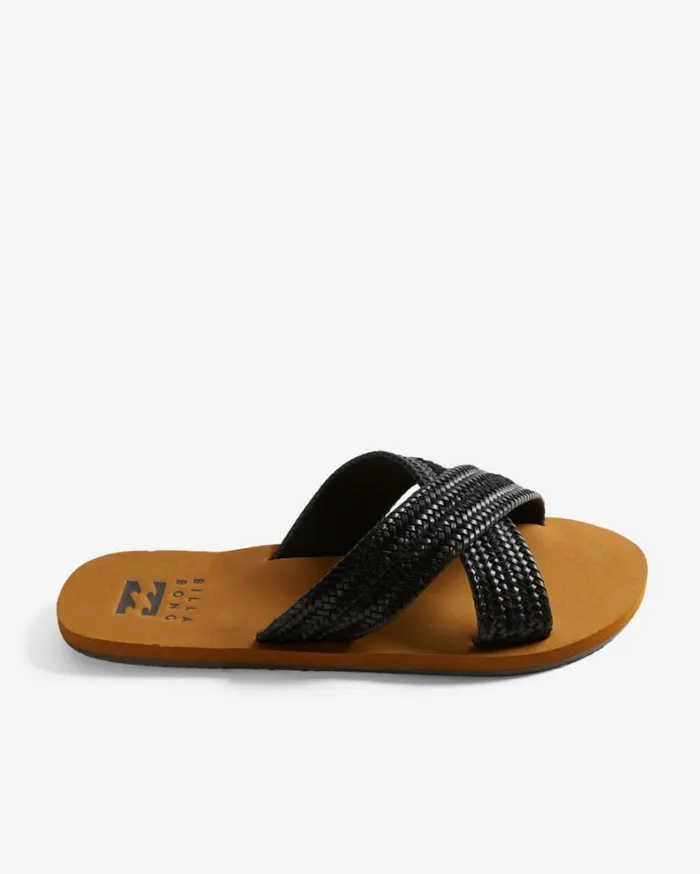 Avery Slider Sandals Off Black Women Billabong Shoes