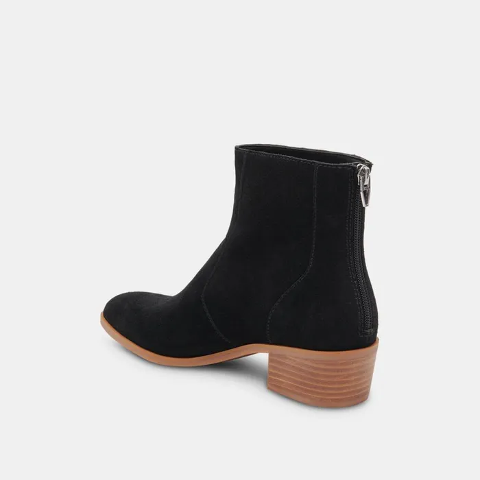 Ayisha Booties Onyx Suede Women Dolce Vita Boots and Booties