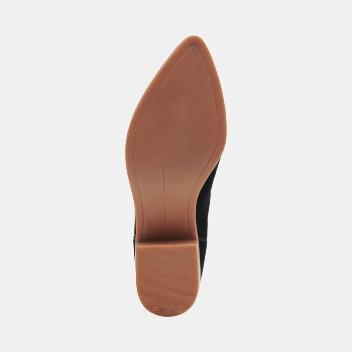 Ayisha Booties Onyx Suede Women Dolce Vita Boots and Booties