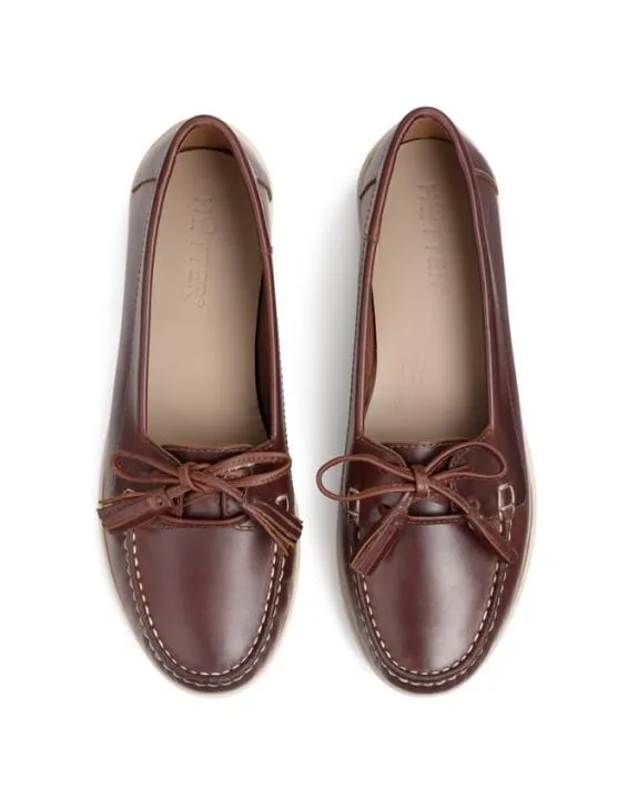 Bay Shoes Chestnut Women Hotter Flat Shoes