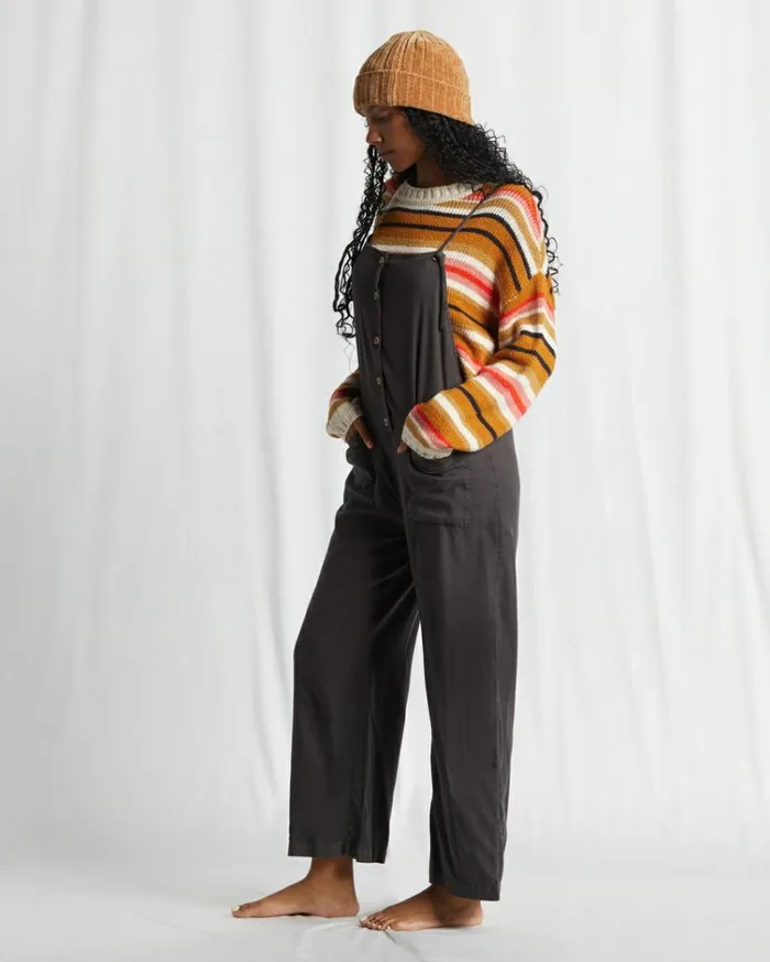 Beach Cruiser WideLeg Overalls Off Black 1 Women Billabong Essentials