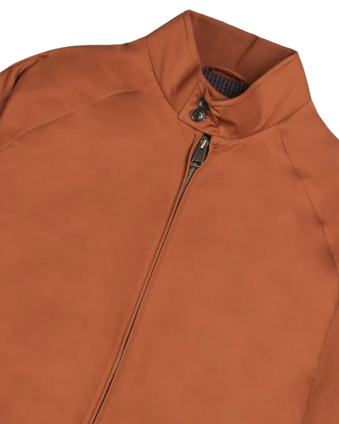 Ben Sherman Harrington Jackets Men Harrington Jacket 8211 Cinnamon