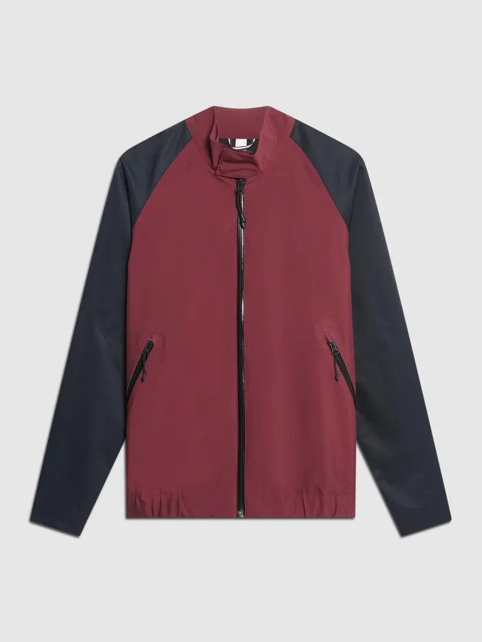 Ben Sherman Harrington Jackets Men Waterproof Harrington Jacket 8211 Burgundy