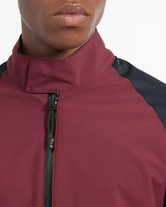 Ben Sherman Harrington Jackets Men Waterproof Harrington Jacket 8211 Burgundy
