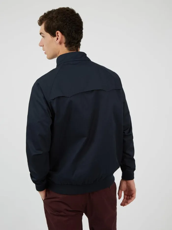 Ben Sherman Jackets and Outerwear Men Signature Harrington Jacket 8211 Dark Navy