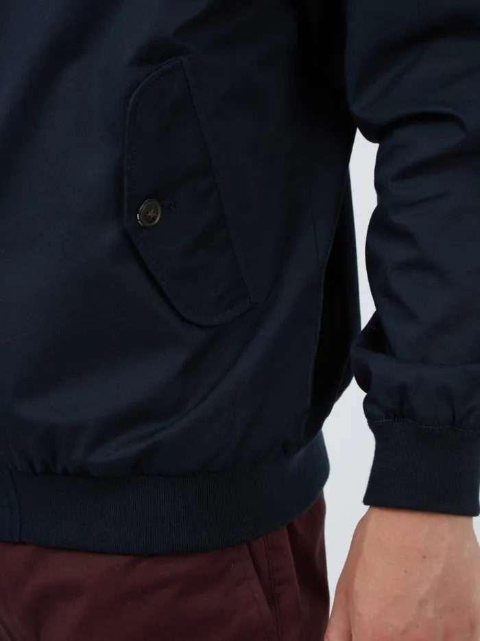 Ben Sherman Jackets and Outerwear Men Signature Harrington Jacket 8211 Dark Navy