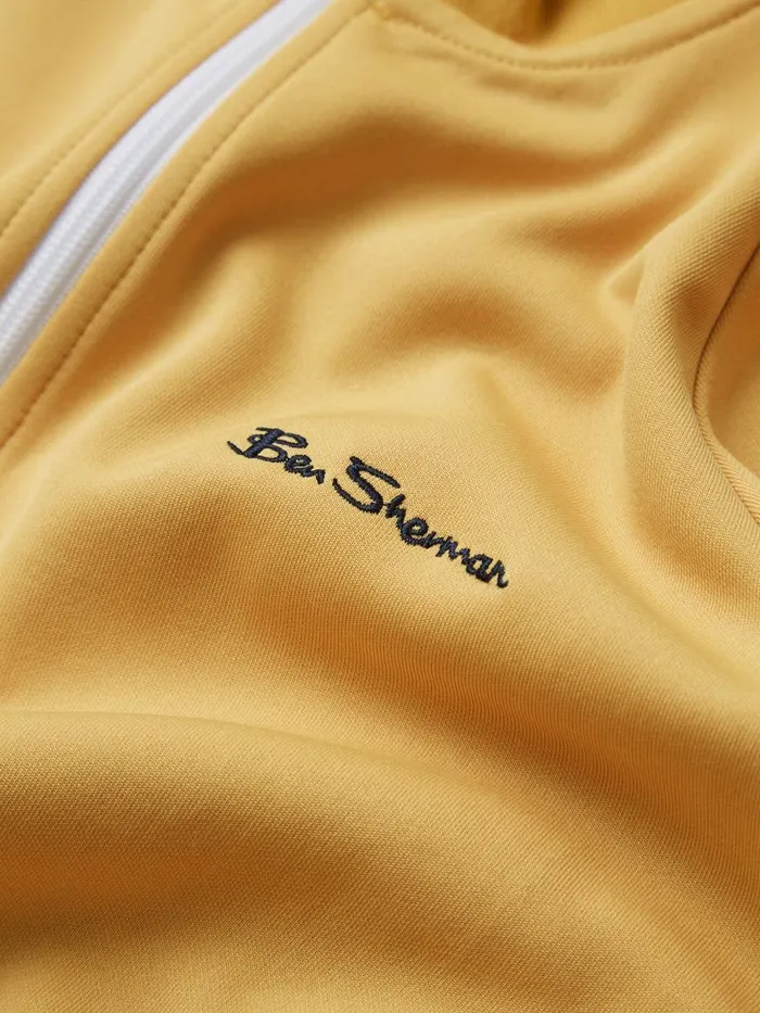 Ben Sherman Jackets and Outerwear Men Signature ZipThrough Track Jacket 8211 Sunflower