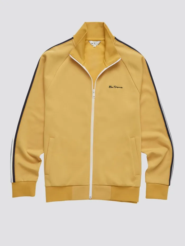 Ben Sherman Jackets and Outerwear Men Signature ZipThrough Track Jacket 8211 Sunflower