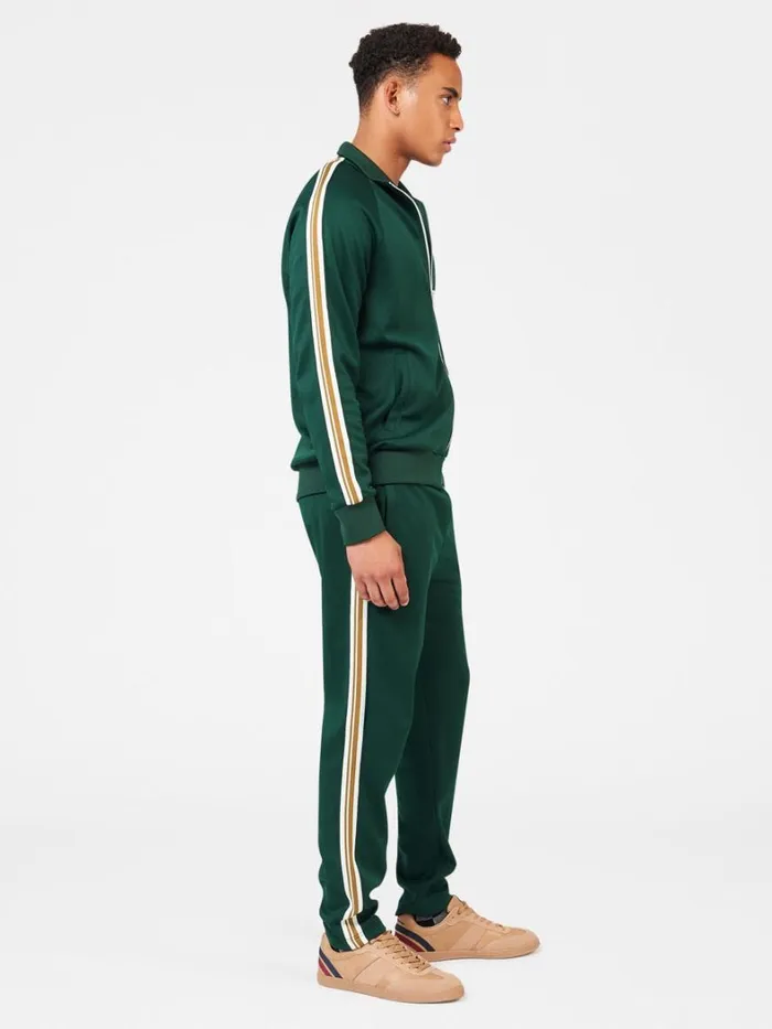 Ben Sherman Joggers and Track Pants Men Signature House Taped Track Pant 8211 Dark Green